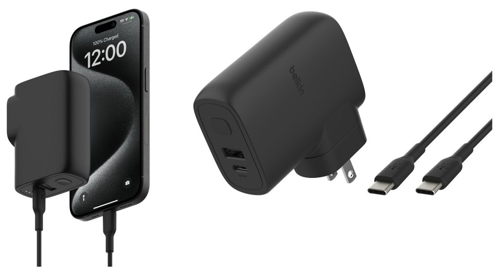 Універсальність і зручність із гібридним зарядним пристроєм Belkin BPZ003BT1MBK-B6